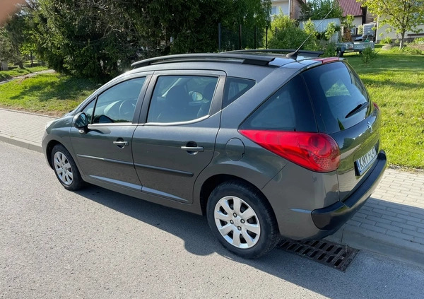 Peugeot 207 cena 10800 przebieg: 166800, rok produkcji 2008 z Dobczyce małe 232